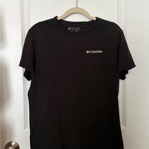 Columbia Black Short Sleeve Tee